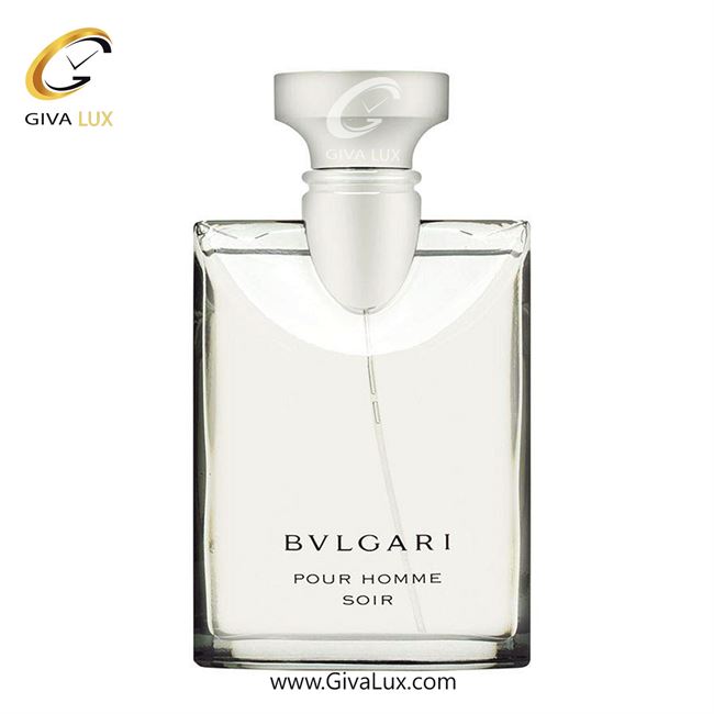  ادو تویلت مردانه بولگاری اورجینال  مدل Bvlgari Pour Homme Soirحجم 50 میل